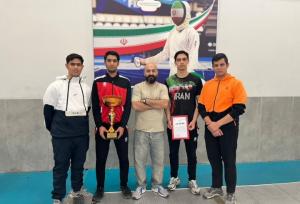 کسب مقام سوم تیم شمشیربازی خراسان جنوبی در مسابقات لیگ دسته اول کشور