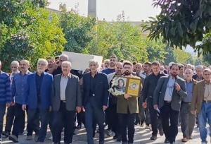 مادر شهید حسن یازرلو به فرزند شهیدش پیوست