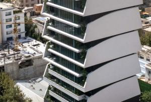 معماری مدرن یک ساختمان در تهران که بی‌نظیر است