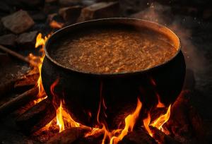 مرثیه‌ای در حیاطی کهن؛ پایان سمنوپزان خانه تاریخی ساوه با عطر ایمان