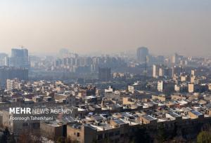 هوای تهران در وضعیت نارنجی و آلوده قرار گرفت