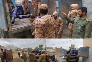 توزیع چهار هزار متر ایزوگام میان نیازمندان سنقروکلیایی