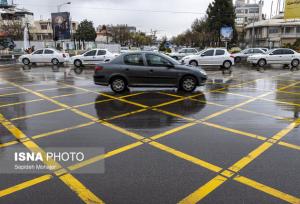بارش باران، علت ترافیک مشهد