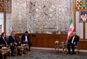 دیدار وزیر خارجه ترکیه با قالیباف