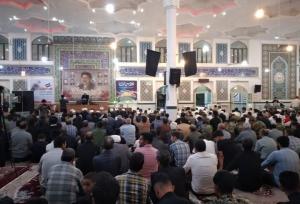 مراسم نخستین سالگرد عروج شهدای خدمت در تربت جام 