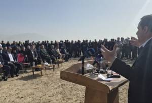 بیمارستان ۹۶ تختخوابی با حضور استاندار ایلام و معاون وزیر بهداشت کلنگ‌زنی شد