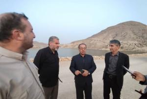 انتقال آب به ۳۵۰ هکتار از اراضی زیر دست سد کوهبرد توسط بسیج سازندگی