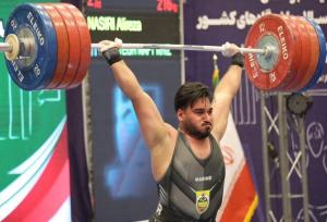۲ رکوردشکنی در ۲ دقیقه در روز پایانی لیگ برتر وزنه‌برداری در اهواز