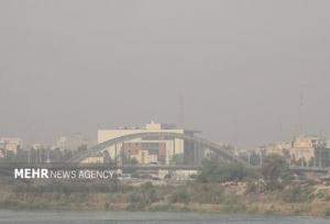 آلودگی هیچ شهری در خوزستان امروز در وضعیت قرمز قرار نگرفت