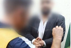 لحظه دستبند زدن به ضارب افشین پیروانی