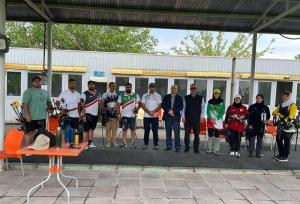 بازدید هاشمی از اردوی تیم ملی تیراندازی با کمان
