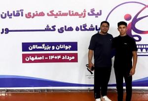 ژیمناست خراسان شمالی در لیگ باشگاه‌های کشور خوش درخشید
