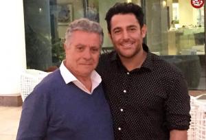 عکسی از دیدار محمدرضا گلزار با بهروز وثوقی