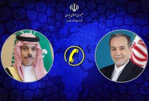 تماس تلفنی وزیرخارجه عربستان با عراقچی
