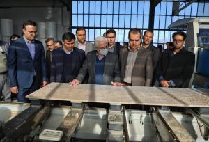 استاندار خراسان‌شمالی از شهرک صنعتی شیروان بازدید کرد