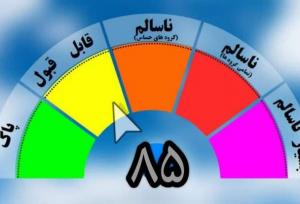 کیفیت هوای چهارمحال‌وبختیاری «قابل قبول» است