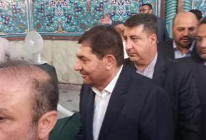 بازدید مخبر از روند انتخابات در مسجد لرزاده و حسینیه ارشاد