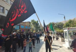 مراسم عزاداری ۲۸ صفر در سنندج همزمان با محکومیت جنایات رژیم صهیونیستی