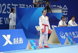 سارا بهمنیار در بازی‌‎های جهانی قهرمان شد