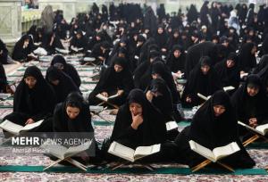 محفل قرآنی «کرسی تلاوت رضوی» در حرم مطهر حضرت رضا(ع)