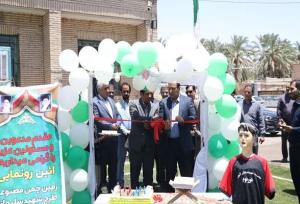 افتتاح چند طرح ورزشی در مدارس شهرستان بم