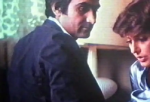 تصویر ناصر ممدوحِ ۳۵ ساله کنار گوگوش در اولین فیلمش