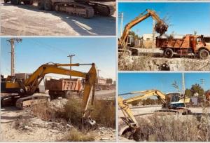 عملیات لایروبی کانال‌های آب‌های سطحی در بوشهر آغاز  شد