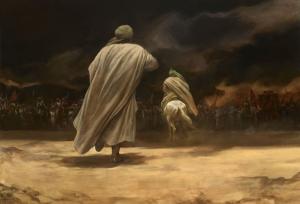 شعر در سوگ حضرت علی اکبر از زبان امام حسین (ع)؛ گمان مدار که گفتم برو، دل از تو بریدم!