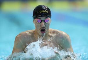 مهدی‌زاده در شنای ۵۰ متر قورباغه پنجم شد