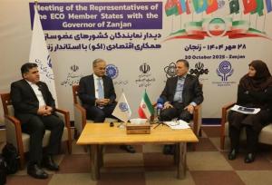 مجیدخان:  زنجان ظرفیت‌های زیادی در حوزه‌های تجاری و اقتصادی دارد