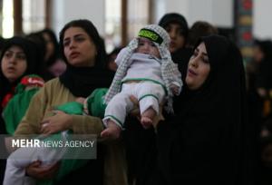 همایش شیرخوارگان حسینی در گیلان برگزار شد