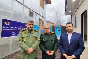 ۵ واحد مسکن محرومین بسیج سازندگی رشت افتتاح شد
