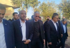 وزیر تعاون، کار و رفاه اجتماعی وارد استان مرکزی شد