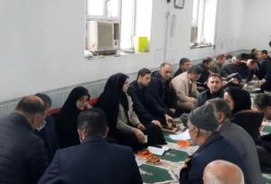 برگزاری میز خدمت جهادی در دهستان خاله سرای اسالم