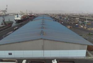 تعمیرات اساسی انبارهای لجستیک بندر شهید رجایی ۱۰درصد پیشرفت کرد