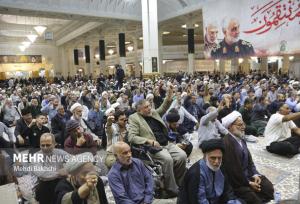 بزرگداشت سید مقاومت از سوی مقام معظم رهبری در حرم بانوی کرامت