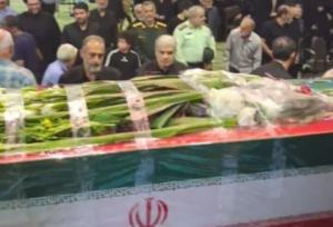 آیین وداع با پیکر سردار شهید رستمیان در بهشهر برگزار شد