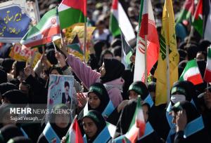 اجتماع باشکوه جیرفتی ها در یوم الله ۱۳ آبان