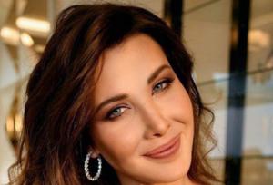 قاب عاشقانه نانسی عجرم و همسرش در دبی