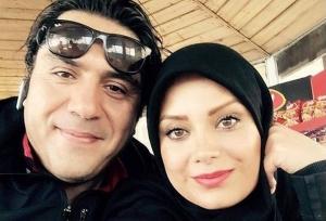 قابی از زوج مشهور هنری در کنسرت مهراد جم