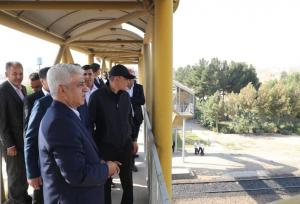 بازدید وزیر حمل‌ونقل ترکمنستان از بندر خشک ریلی تهران