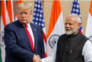 ترامپ و نخست وزیر هند رایزنی کردند