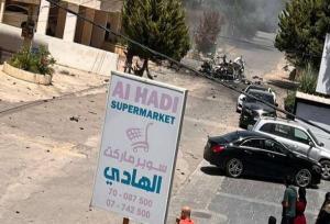 حمله هوایی رژیم صهیونیستی به یک خودرو در الحوش لبنان