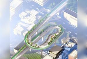 پروژه مسیر طبیعت در منطقه ۶ کلید خورد