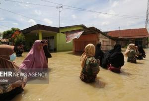 سیل و رانش زمین در اندونزی ۲۹ کشته برجای گذاشت