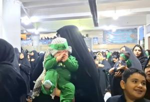 سوگ شش‌ماهه کربلا در آغوش مادران گلپایگان