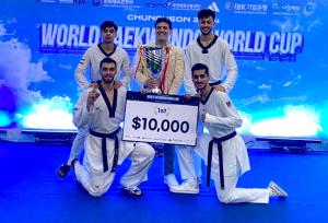 تیم ملی تکواندو ایران قهرمان جهان شد/ درخشش در مهد تکواندو جهان