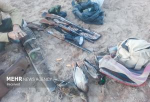 ۵ جایگاه استقرار شکارچیان غیرمجاز در آمل تخریب شد