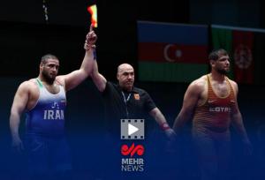 استارت نماینده سنگین وزن کشتی ایران با پیروزی برابر حریف مصری