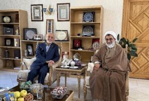 دیدار دکتر صالحی با دبیر شورای عالی انقلاب فرهنگی 